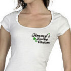 Lucky Charm Personalized Ladies Baby Tee